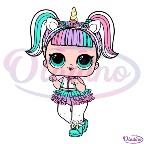 Lol Unicorn SVG Digital File