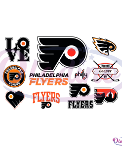 Philadelphia Flyers Bundle SVG Digital File, NHL Svg, Philadelphia Flyers Logo Svg
