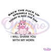 Pink Unicorn Sitting Rainbow Pastel Color SVG Digital File