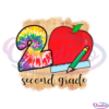 Second grade SVG Digital File, 2 number PNG, apple PNG