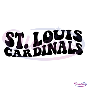 St. Louis Cardinals SVG Silhouette, MLB Svg, Love Cardinals Svg