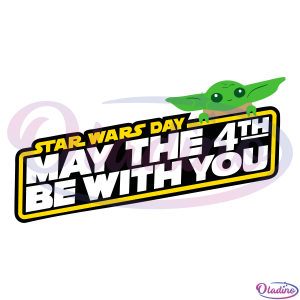 Star Wars Day May The 4th Be With You SVG PNG