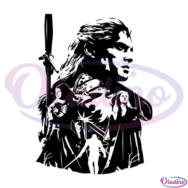 The Witcher SVG Silhouette, Movies Svg