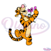 Tigger Flower Winnie the Pooh SVG PNG Digital File