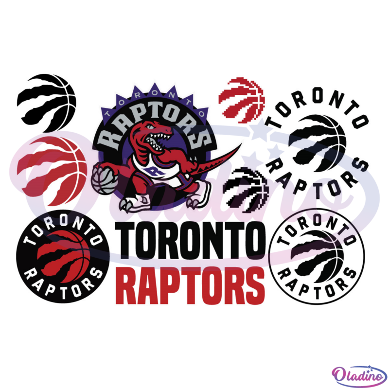 Toronto Raptors Logo Bundle SVG PNG Digital File