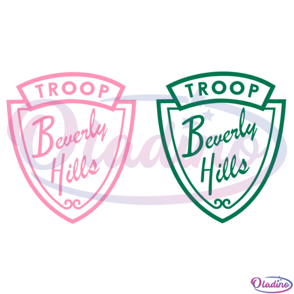 Troop Beverly Hills Bundle SVG Digital File