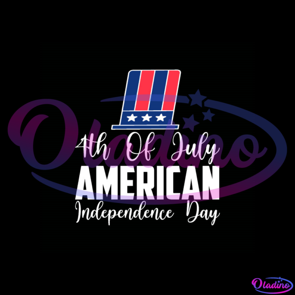 Uncle Sam Hat 4th Of July American Independence Day SVG PNG Digital File