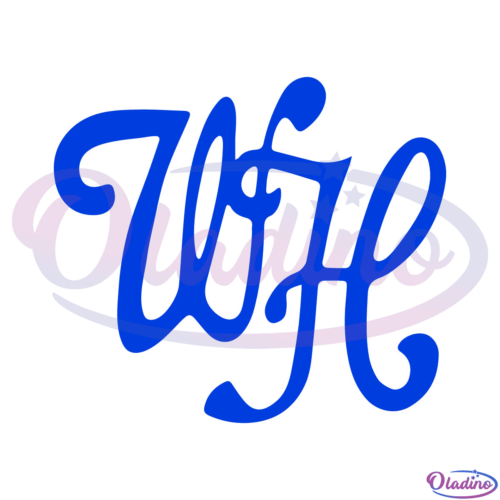 wh Logo SVG Silhouette