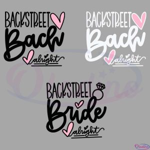 Backstreet Boys Theme Bachelorette Bundle Svg, Bach Party Matching