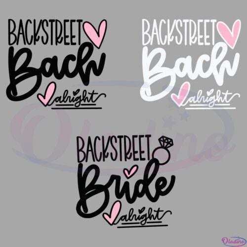 Backstreet Boys Theme Bachelorette Bundle Svg