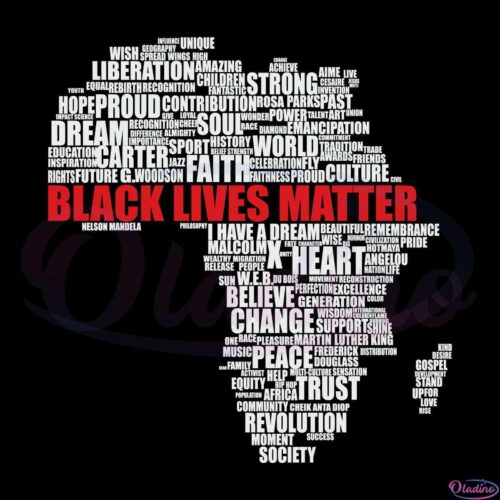 Black Lives Matter Svg File