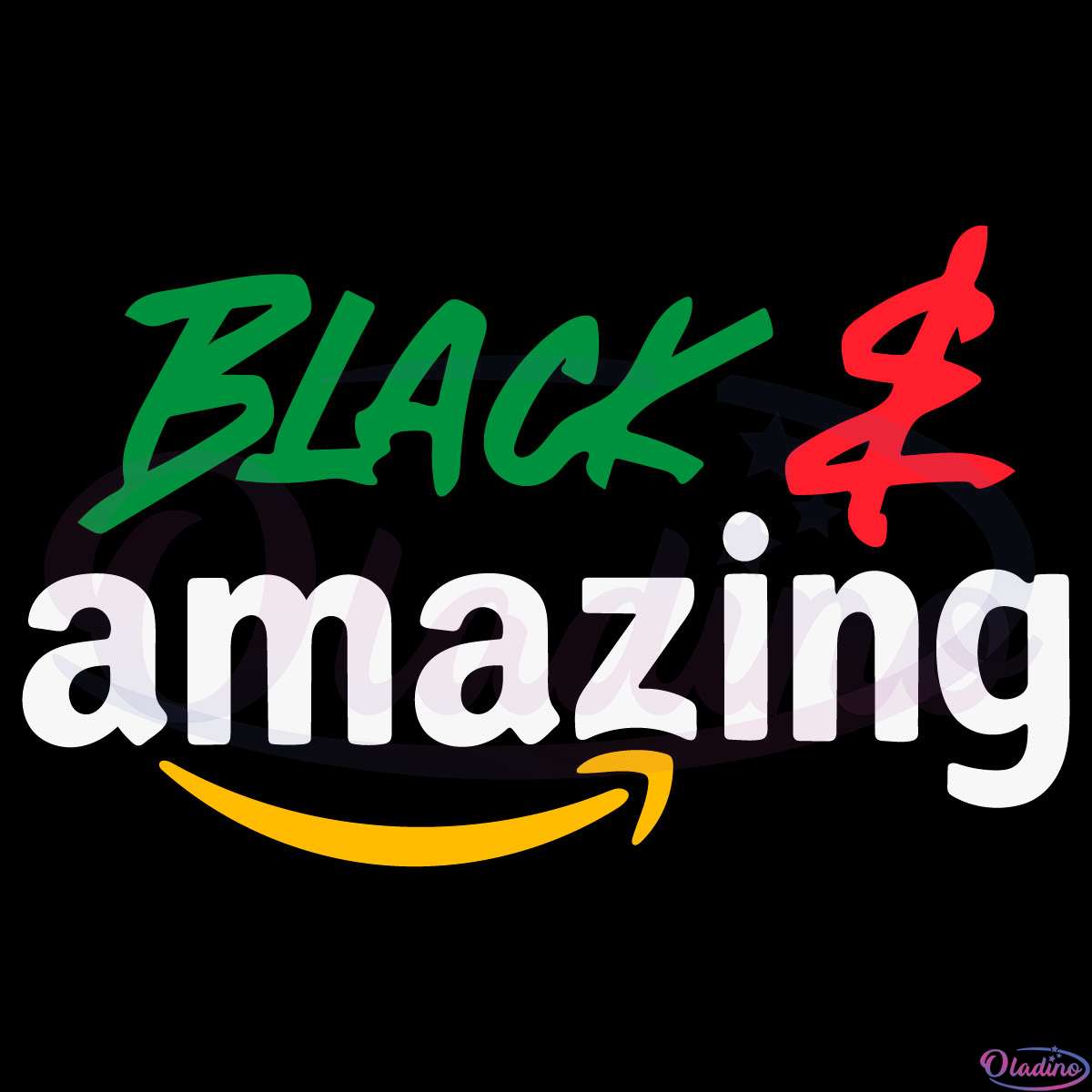 Black and Amazing Juneteenth Funny Amazon Svg Digital File