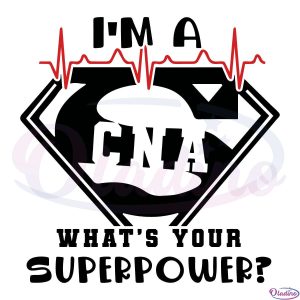 CNA Superhero Nurses SVG File, Medical School Graduate SVG