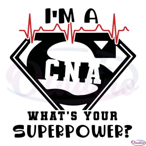 CNA Superhero Nurses SVG File