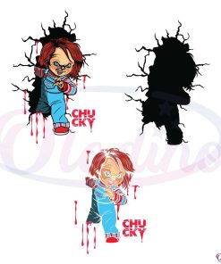 Chucky Bundle Movie Character Killer Svg, Horror Film Series Svg File