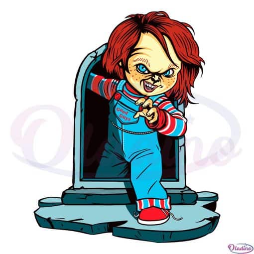 Chucky Horror Character Svg, Halloween Film Series Svg Digital File