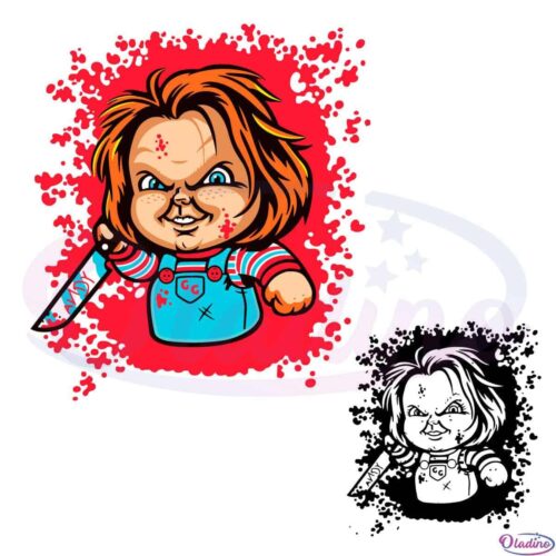 Chucky Horror movie Svg