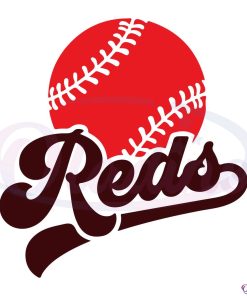 Cincinnati Reds MLB Baseball Team Svg Digital File