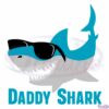 Daddy Shark Fathers Day Svg Digital File