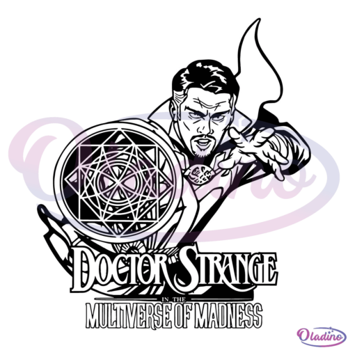 Doctor Strange Silhouette SVG