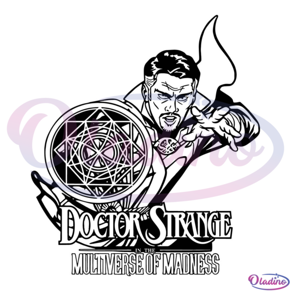 Doctor Strange Silhouette SVG, Doctor Strange in the Multiverse