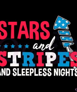 Funny Patriot Day Party Svg, Stars Stripes Sleepless Night Svg