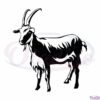 Goat Full Body Ram Animal Farm Horns Billy Sheep SVG Digital File