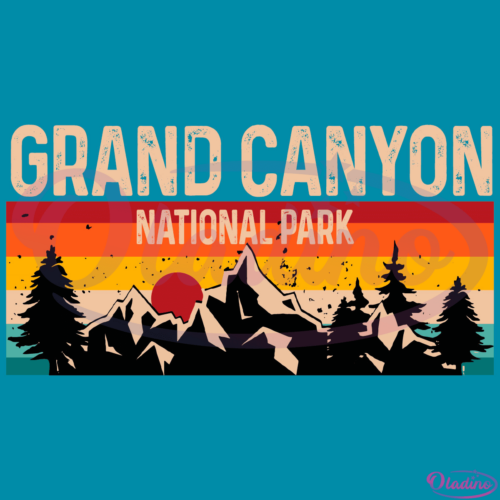 Grand Canyon National Park SVG PNG