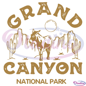 Grand Canyon National Park SVG PNG, Grand Canyon SVG