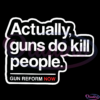 Gun Control Sticker SVG, WATERPROOF SVG File, Quotes Svg