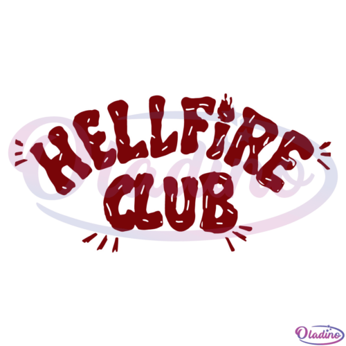 Hellfire Club Stranger Things 4 SVG