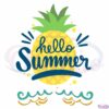 Hello Summer Vacation Svg, Summer Vibes Svg Digital File