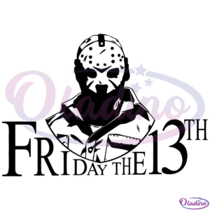 Jason Voorhees Friday the 13th SVG PNG