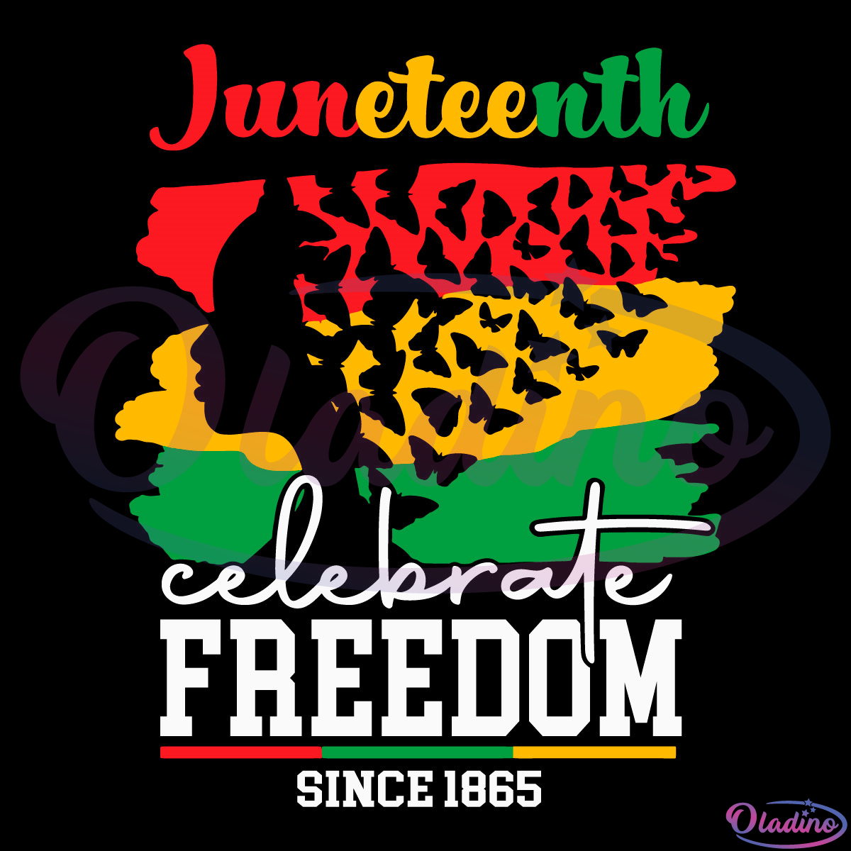 Juneteenth Celebrate Black History SVG PNG Digital File