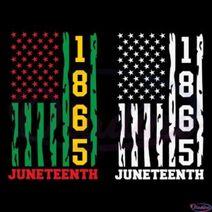 Juneteenth Freedom Day 1865 Svg Digital File