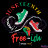 Junteenth Freeish Since 1865 Break Every Chain Svg