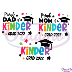 Kindergarten Graduate Family 2022 SVG