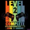 Level 2 Complete Gamer Svg 2 Years Wedding Anniversary SVG
