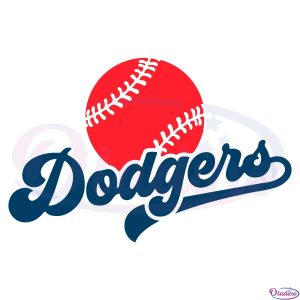Los Angeles Dodgers Logo Baseball Team Svg Digital File