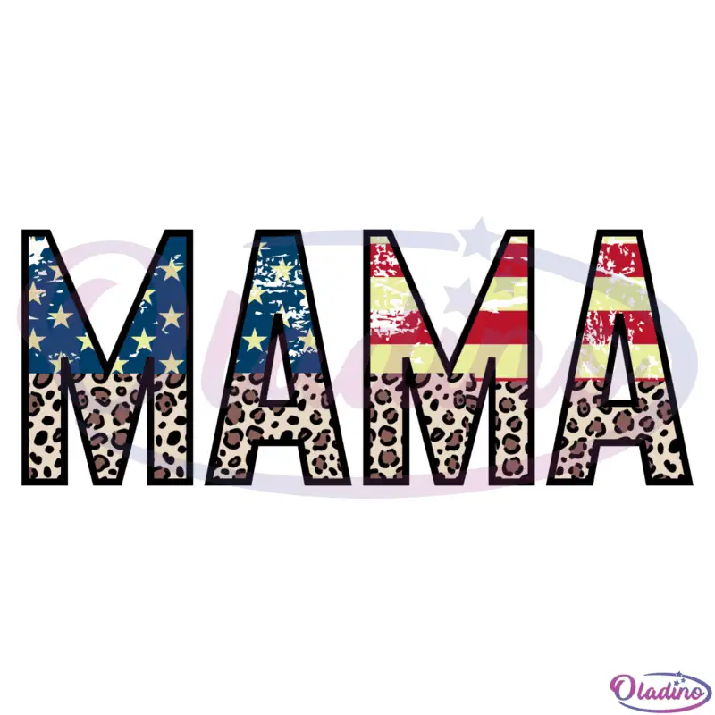 MAMA 4th of July SVG PNG Digital File