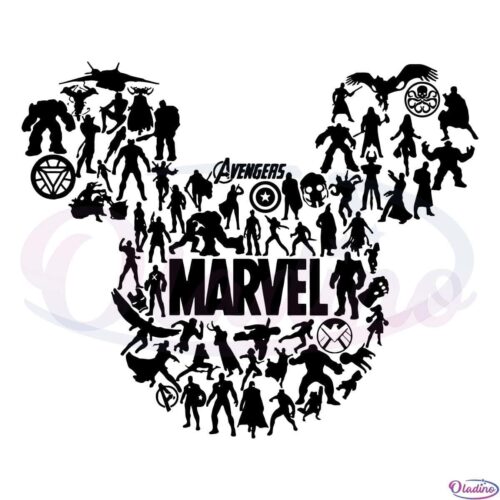 Marvel Mickey Mouse Disney Svg Digital File