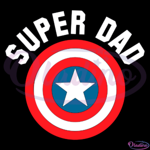 Marvel Super Dad SVG PNG Digital File