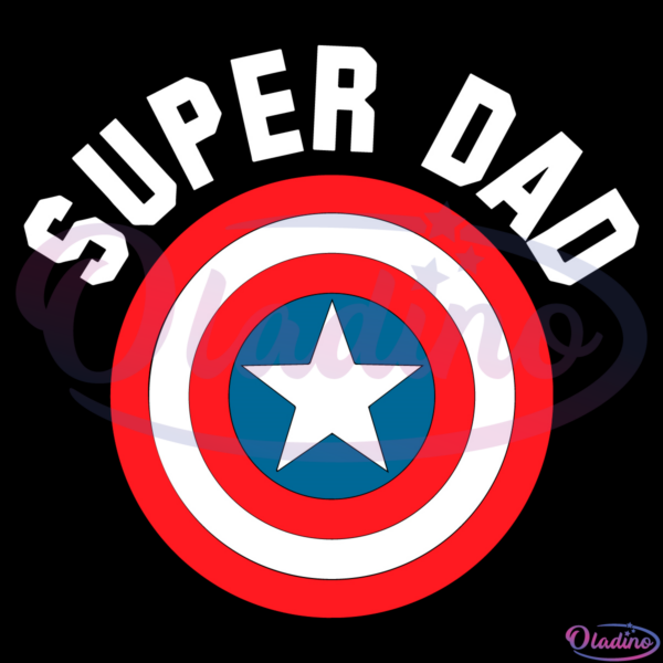 Marvel Super Dad SVG PNG Digital File, Marvel Svg