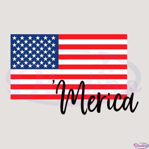 Merica July 4th SVG