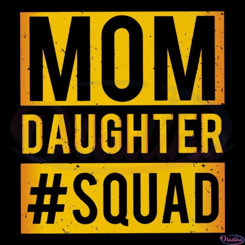 Mom Daughter Squad Word Board Svg Digital File