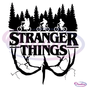 Netflix Stranger Things TV Show Svg