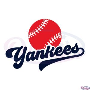 New York Yankees MLB Baseball Team Svg Digital File