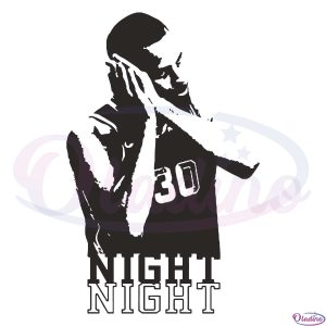 Night Night Curry Basketball Jersey Svg Digital File