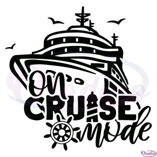 On Cruise Mode Summer Vacation Trip Svg File