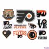 Philadelphia Flyers Ice Hockey Team Bundle Svg Digital File, Philadelphia